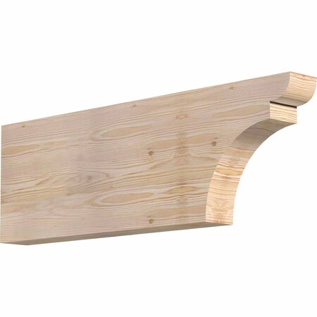 Ekena Millwork Yorktown Smooth Rafter Tail, Douglas Fir, 3 1/2"W x 12"H x 36"L RFT04X12X36YOR00SDF